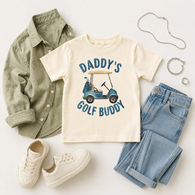 Daddy's Golf Buddy Shirt - Father Son Golf T-Shirt for Kids