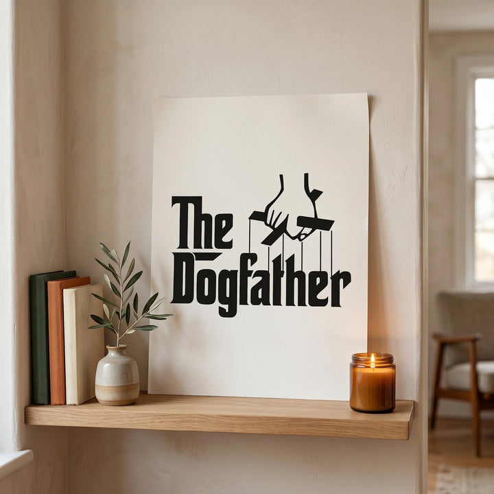 The Dogfather Mug for Dog Dad - Funny Dog Lover Coffee Cup