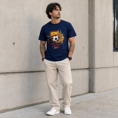 Spain 2026 Shirt - World Cup Soccer Tee with Spanish Flag, Unisex Fan Gift