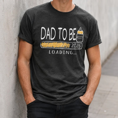 Dad To Be 2026 Shirt - Promoted to Daddy Tee, New Father Gift
