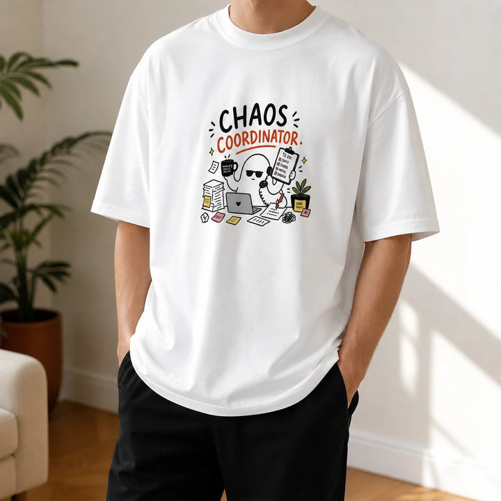 Chaos Coordinator Shirt - Funny Mom T-Shirt for Work & Mother's Day