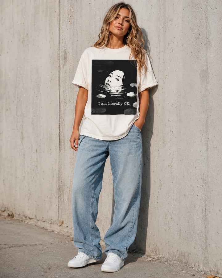 Funny Anxiety T-Shirt for Coworker, Mental Health Humor Tee