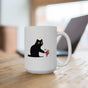 Funny Grumpy Cat Anti Trump Mug 15 Oz