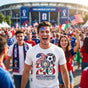 2026 North American Soccer Spectacle T-Shirt - Premium Heavyweight Cotton Tee - USA