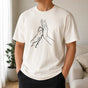 Human Hand and Paw Shirt - Dog Lover Gift for Dog Mom or Dog Dad