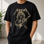 Custom Rockout Dog Playing Guitar T-Shirt | Funny Cocker Spaniel Rocker Shirt