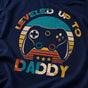 Leveled Up To Daddy Matching Gamer Shirts: Dad & Son, Baby Announcement