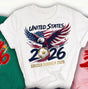 "Soccer Summer 2026" Patriotic Bald Eagle Classic Fit T-Shirt