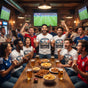 The New Generation Stars Patriotic Soccer Graphic Tee - Premium Heavyweight