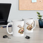 Cute Christmas Goldendoodle Coffee Mug