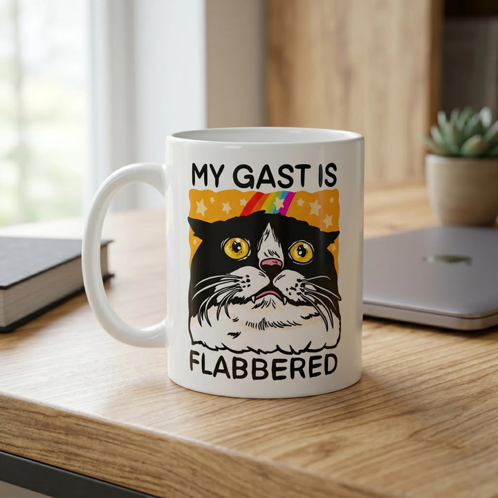 Funny Cat Mug - Quirky Sarcastic Gift for Cat Lovers
