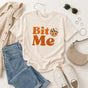 Bite Me Cookie T-Shirt - Funny Food Graphic Tee for Cookie Lovers
