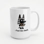 Anubis Needs Coffee Mug - Egyptian Mythology Gift for Dog Lovers