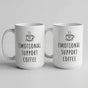 Funny Coffee Lover Mug - Cute Self Care Gift for Coworker, Aesthetic Coffee Cup