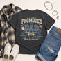 Promoted to Dad Rookie Season Shirt - New Father Gift First Time Daddy Tee