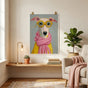 Cool Dog Poster Print - Funny Dog in Sunglasses Wall Art