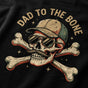 Dad to the Bone Funny Cool Dad Tee - Gift for Husband