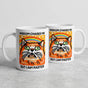 Funny Orange Cat Mug - Unhinged Humor Gift for Cat Lovers