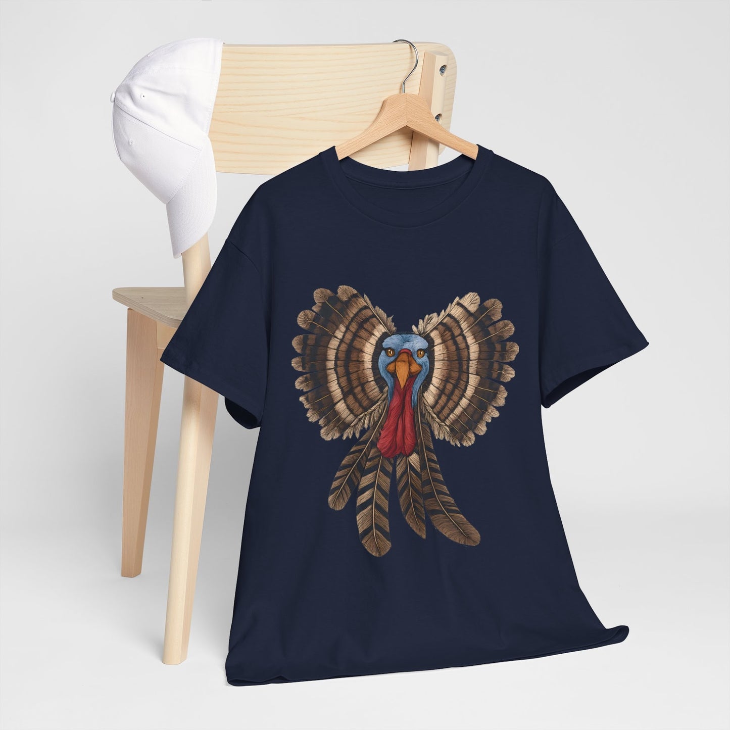 Thanksgiving Turkey Bow T-Shirt, Cute Coquette Fall Shirt, Women’s Thanksgiving Tee  Front view