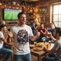 American Soccer Heritage Relaxed Fit Graphic Tee - Land of the Free 2026 Edition