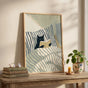 Cat Reading Print | Black Cat Wall Art Poster for Book Lovers