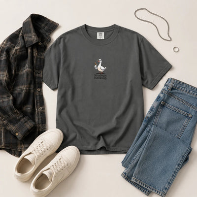 Funny Office Goose T-Shirt - Strategic Honking Coworker Gift