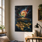 2026 Soccer Host Cities Map Poster - Vertical or Horizontal Wall Art