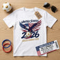 "Soccer Summer 2026" Patriotic Bald Eagle Classic Fit T-Shirt