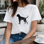 Floral Boxer Dog T-Shirt: Gift for Dog Lovers