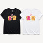 Peanut Butter & Jelly Toast Couple Shirt - Cute Valentine Tee