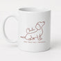 Custom Name Dachshund Mug - Funny Doxie Dog Lover Gift