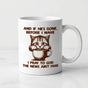 Funny Cat Coffee Mug - Cute Kitten Holding Cup Gift for Cat Lovers