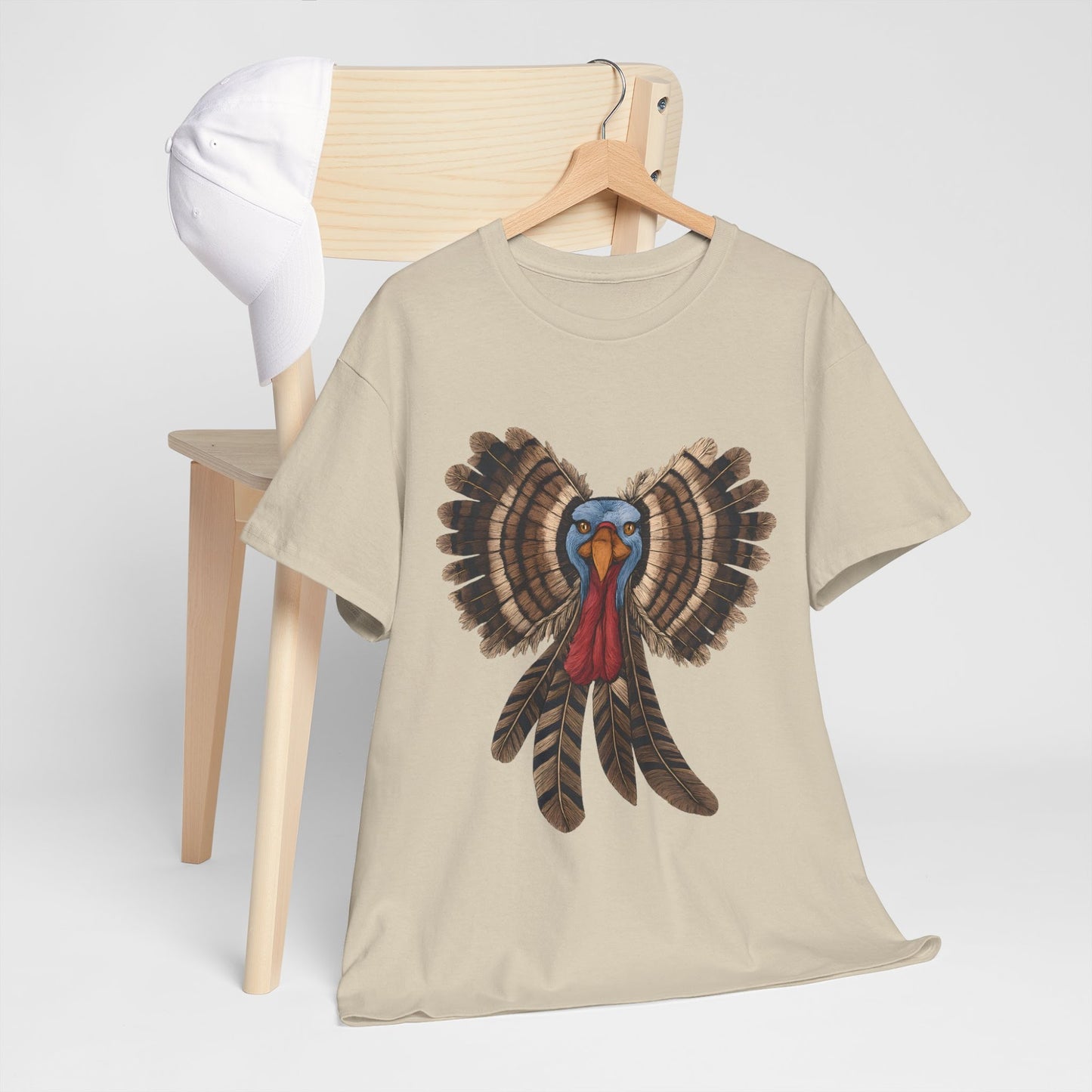 Thanksgiving Turkey Bow T-Shirt, Cute Coquette Fall Shirt, Women’s Thanksgiving Tee  Front view