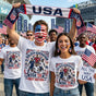 USA 2026 "The Golden Generation" Soccer Tee - Premium 5.3 oz Heavyweight Cotton