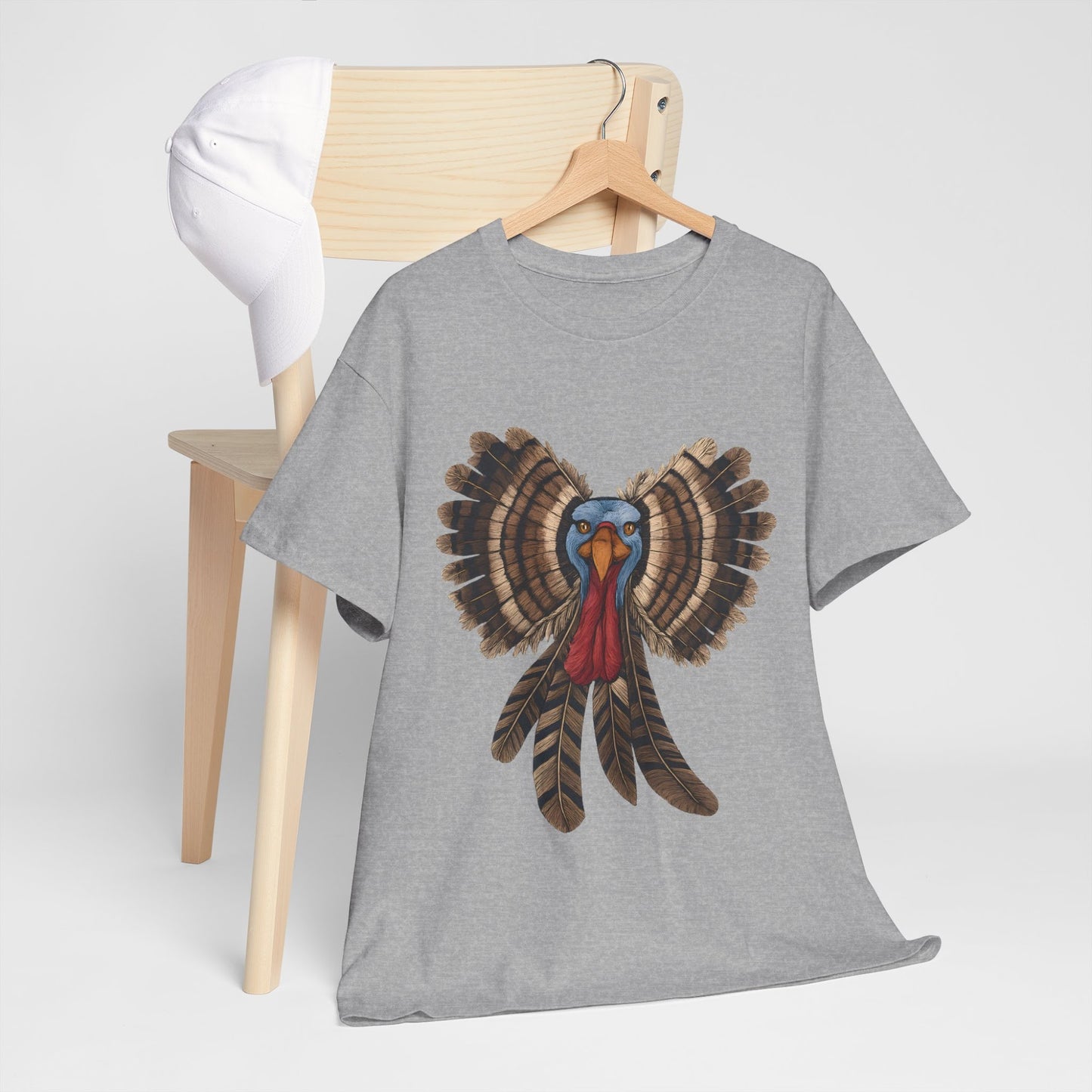 Thanksgiving Turkey Bow T-Shirt, Cute Coquette Fall Shirt, Women’s Thanksgiving Tee  Back view