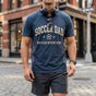 Father’s Day Soccer Dad Shirt – Match Day With My Crew Tee | Vintage Varsity Gift for Soccer Dad