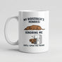 Funny Rhodesian Ridgeback Mug: Ignoring Me Until Fridge Opens