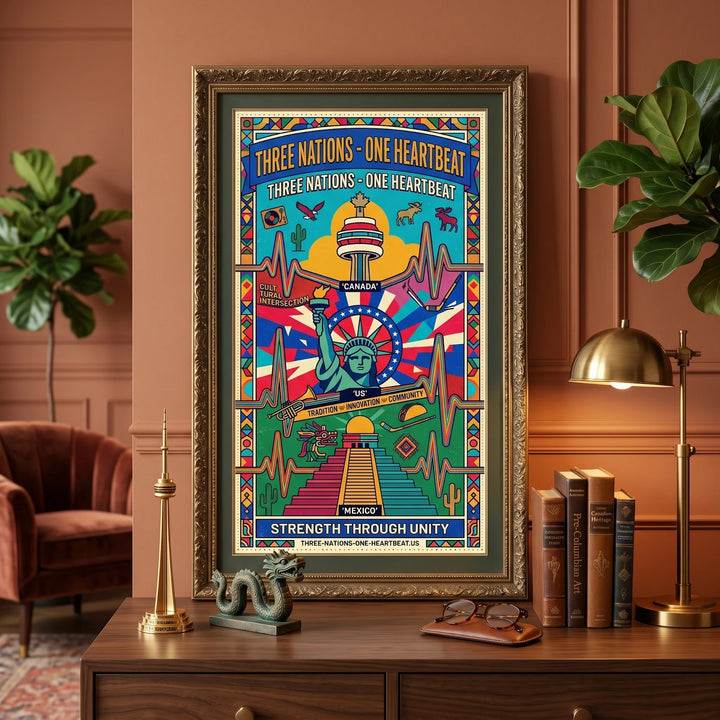 2026 Summer of Soccer Tournament Unity Poster - Museum-Quality Lustre Print