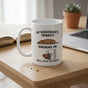 Funny Rhodesian Ridgeback Mug: Ignoring Me Until Fridge Opens