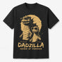 Personalized Dadzilla T-Shirt for Dad - Funny Dinosaur Father's Day Gift