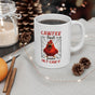 No Talkie Before Cawfee Chicken Mug