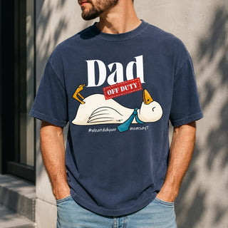 Dad Off Duty Shirt for Men - Funny Father's Day Gift for Husband or Dad