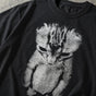 Sad Kitten Meme Standing Cat T-Shirt for Cat Lovers