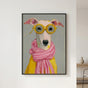 Cool Dog Poster Print - Funny Dog in Sunglasses Wall Art