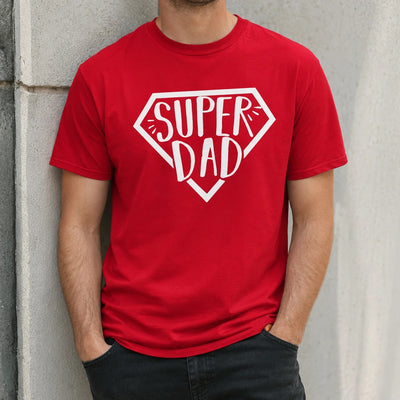 Super Dad Shirt Funny Super Hero Dad T-Shirt for Father's Day
