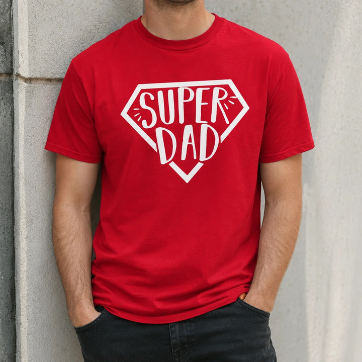 Super Dad Shirt Funny Super Hero Dad T-Shirt for Father's Day