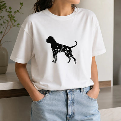 Floral Boxer Dog T-Shirt: Gift for Dog Lovers