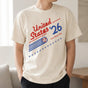 Retro USA Soccer Team T-Shirt - 80s 90s World Cup Style Tee