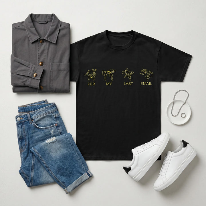 Per My Last Email T-Shirt, Funny Sarcastic Office Humor Tee
