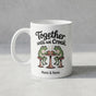 Personalized Together Until We Croak Ceramic Mug – Couple Anniversary Gift